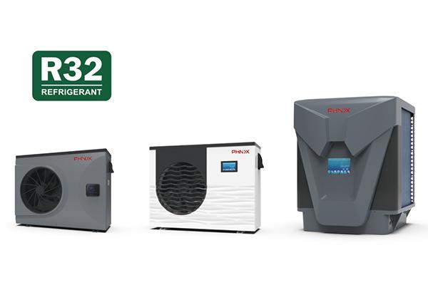 PHNIX Launched Multiple R32 Pool Heat Pumps Recently
