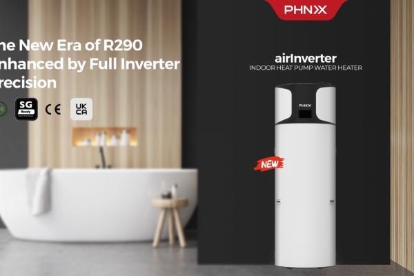 PHNIX Launches airInverter Series: Next-Generation Heat Pump Water Heaters for Energy-Efficient Homes