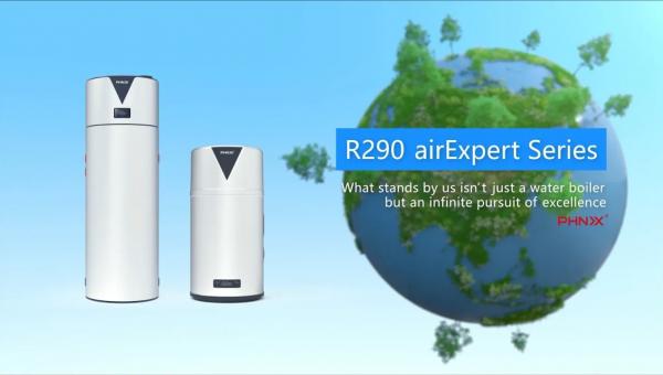 PHNIX All in One Hot Water Heat Pump - R290 airExpert