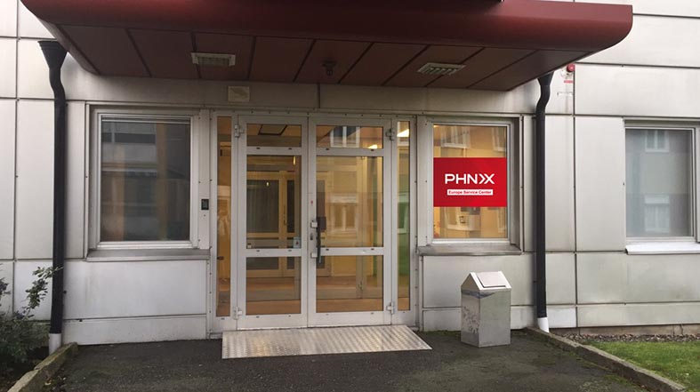 PHNIX European Service Center in Operation