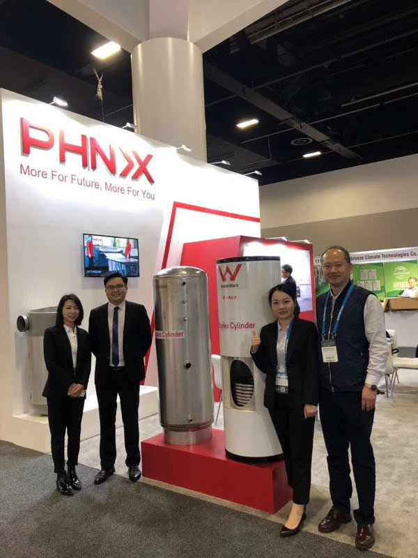 PHNIX Displays a Comprehensive Range of Residential Heat Pump Water Heater at Sydney ARBS 2018