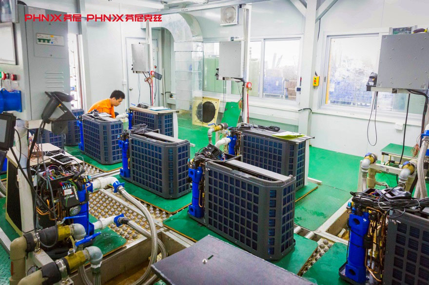 PHNIX R32 Swimming Pool Heat Pump Are in Mass Production Now!