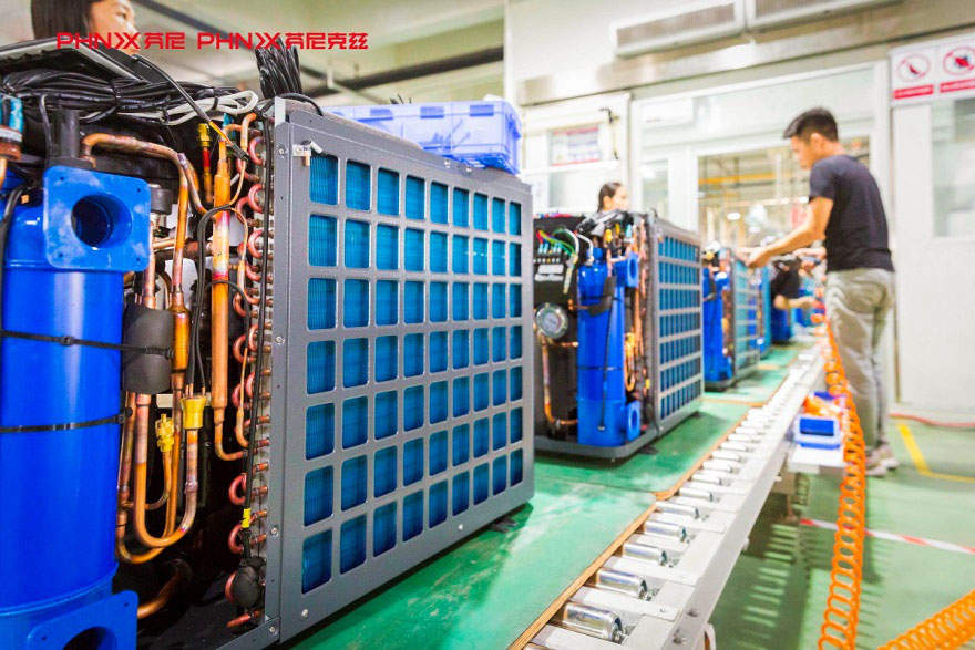 PHNIX R32 Swimming Pool Heat Pump Are in Mass Production Now!
