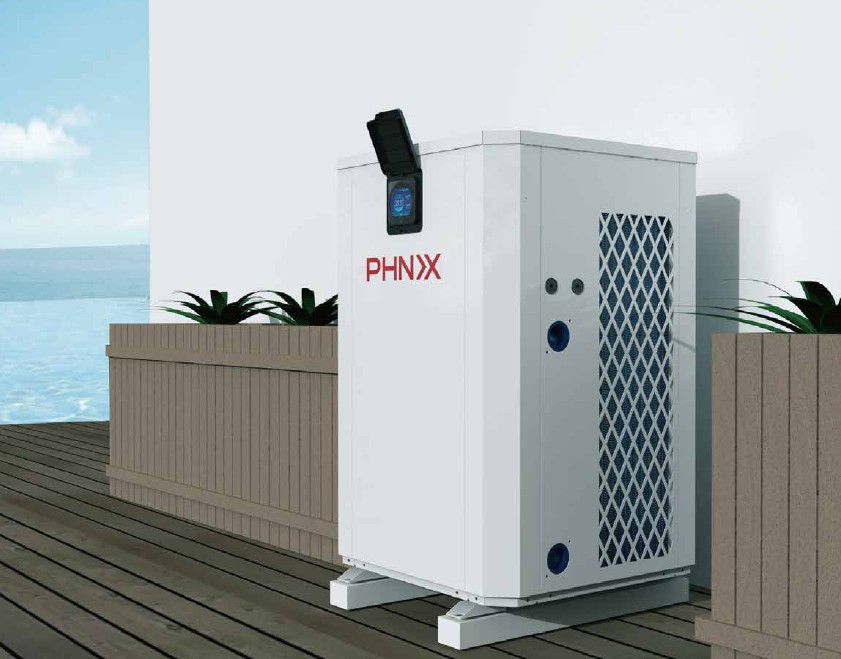 PHNIX Launches A New Vertical Swimming Pool Heat Pump Operating With Full Inverter Technology
