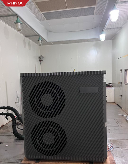 PHNIX Built Up A Professional Anti-explosion Laboratory For R290 Heat Pump Testing
