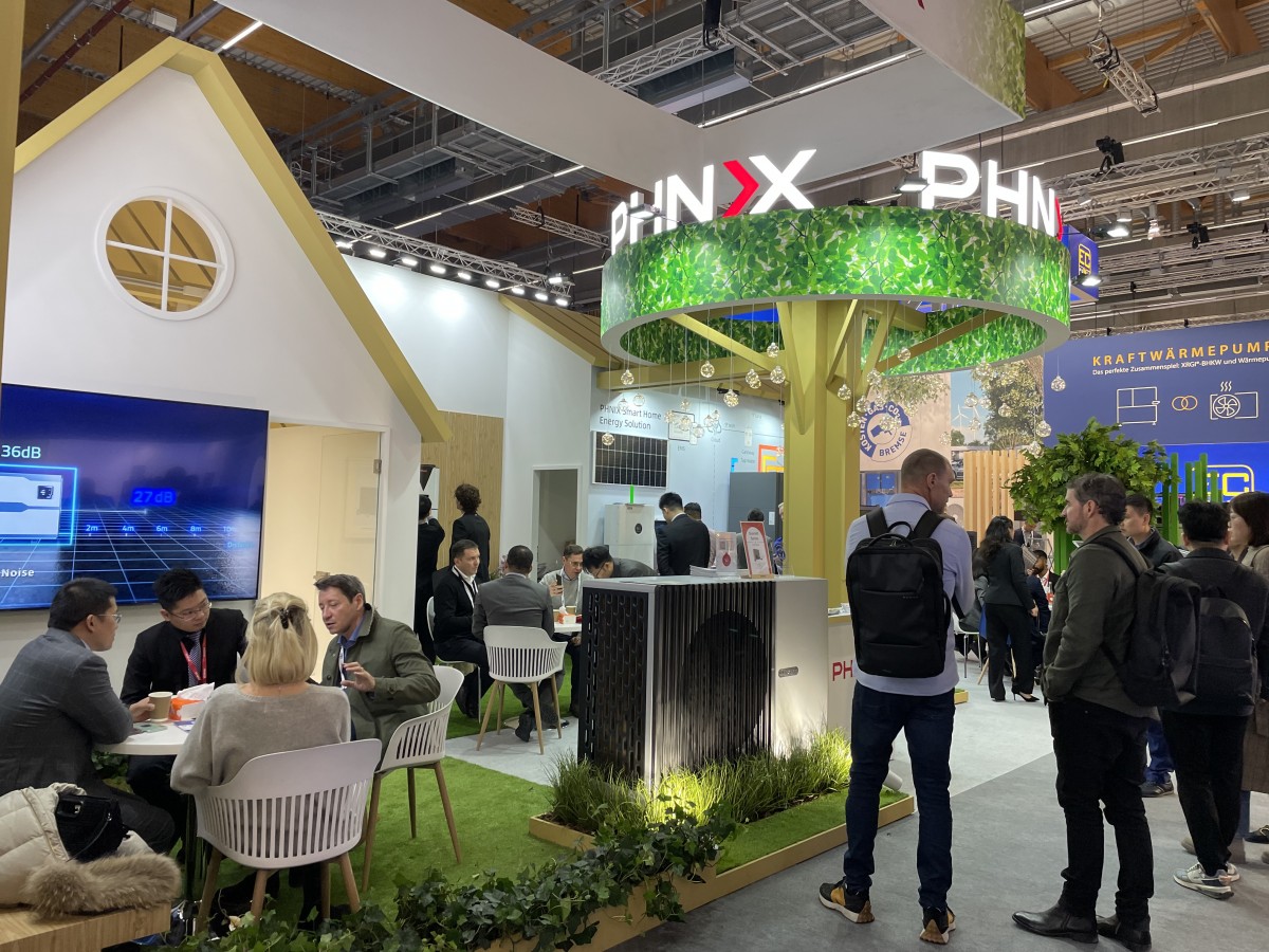 Breakthrough | PHNIX Participated in ISH 2023 with Its Latest Green Energy Solutions