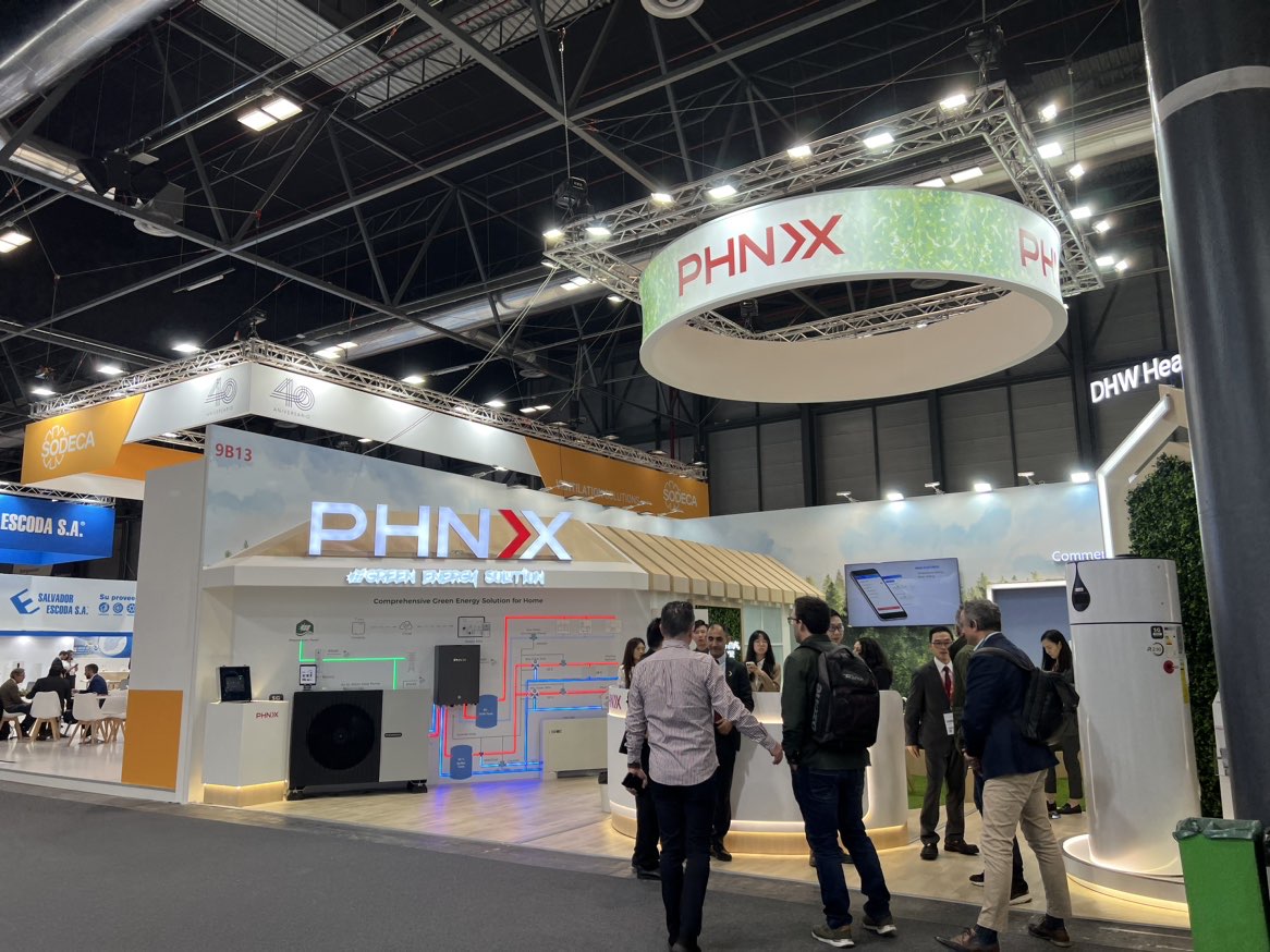 PHNIX Leaves a Lasting Impression with Innovative Heat Pump Solutions at C&R Expo 2023