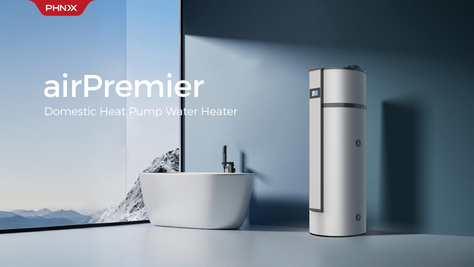 PHNIX airExpert Premier series: Redefining Home Comfort with the All-in-One Hot Water Heat Pump