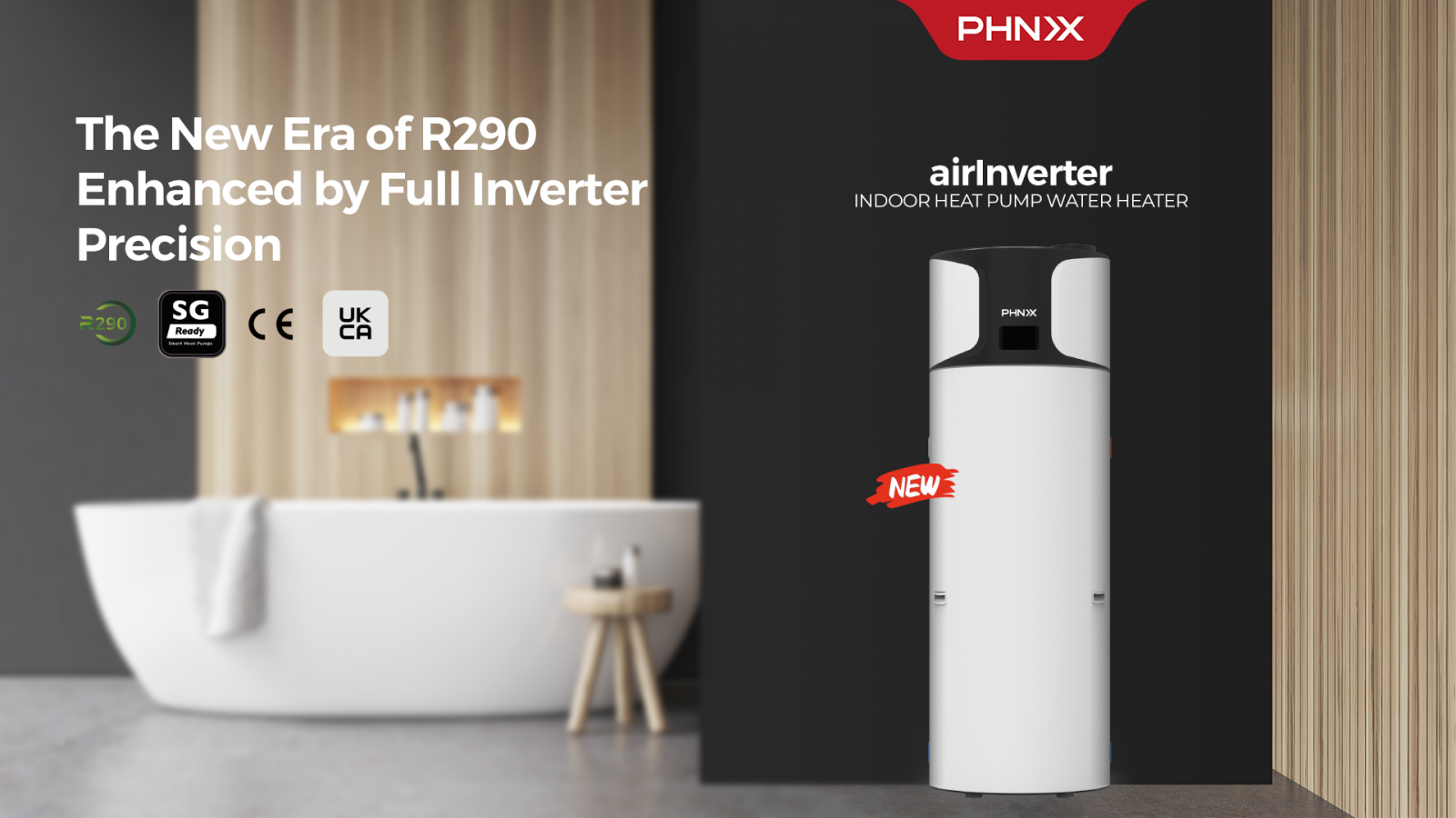 PHNIX Launches airInverter Series: Next-Generation Heat Pump Water Heaters for Energy-Efficient Homes