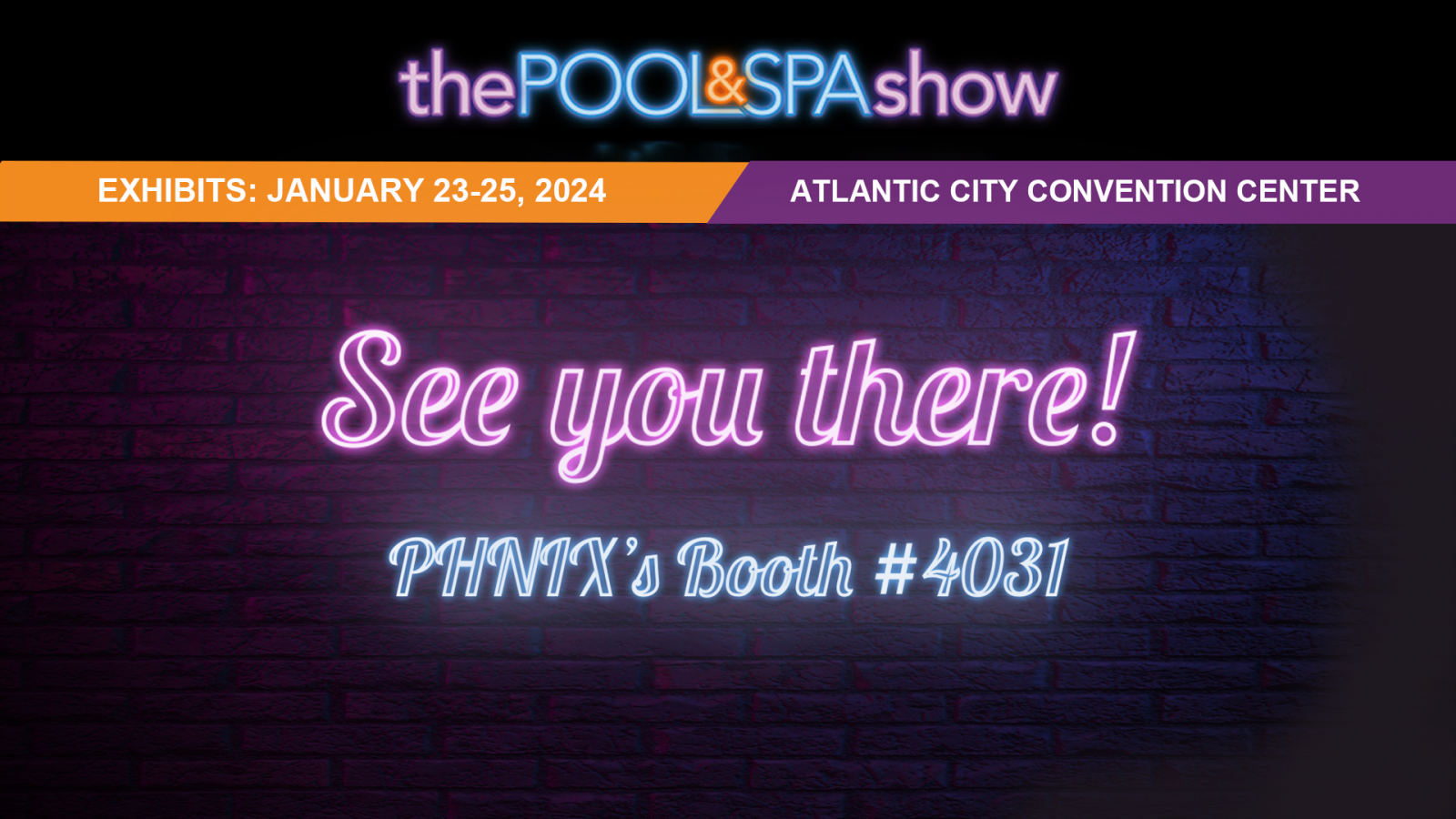 The 2024 Pool and Spa Show PHNIX