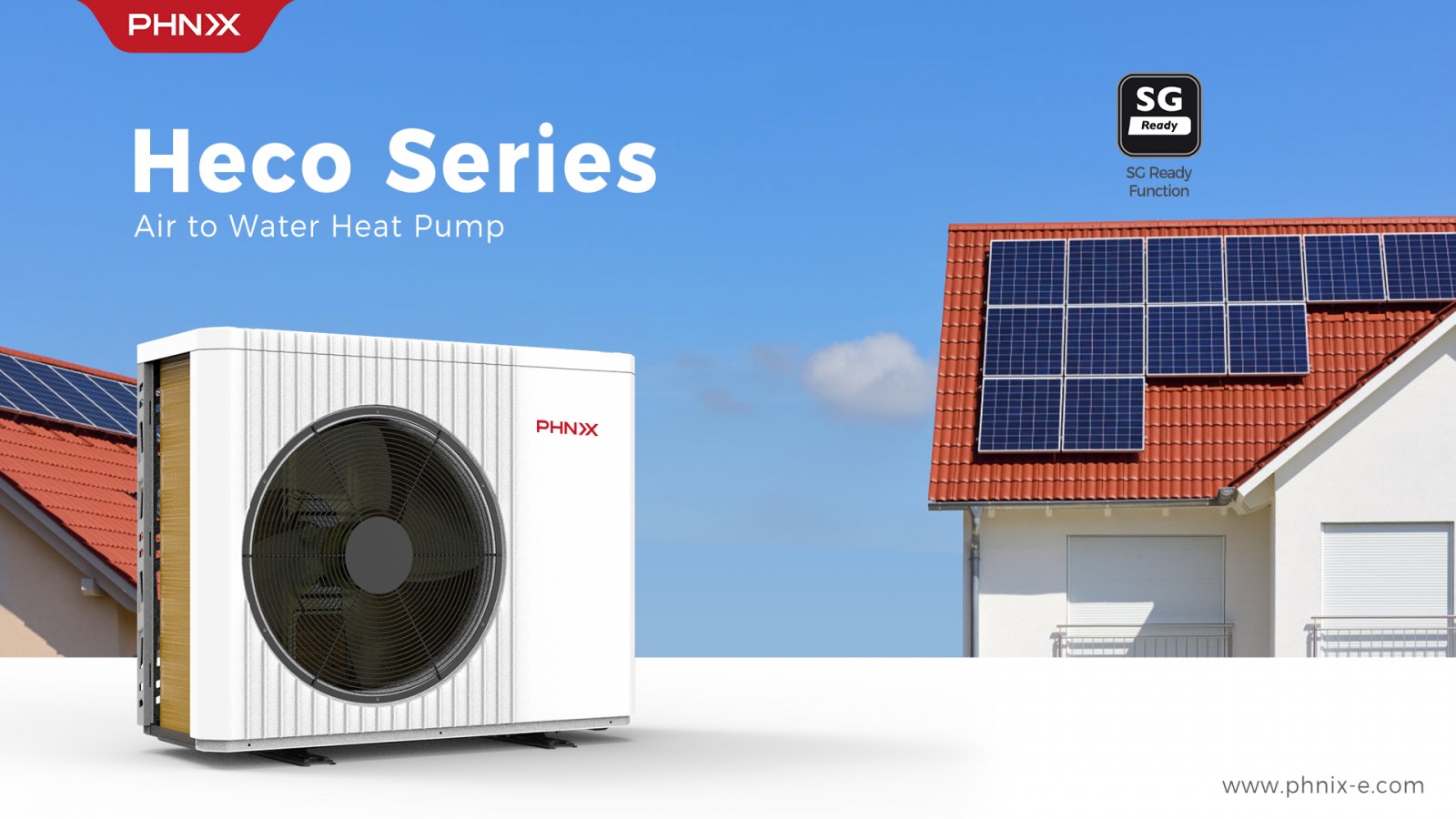 Discover the Future of Home Comfort with the PHNIX Heco Series Heat Pump